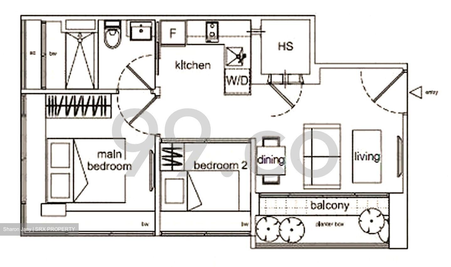 The Tier (D12), Apartment #352351631